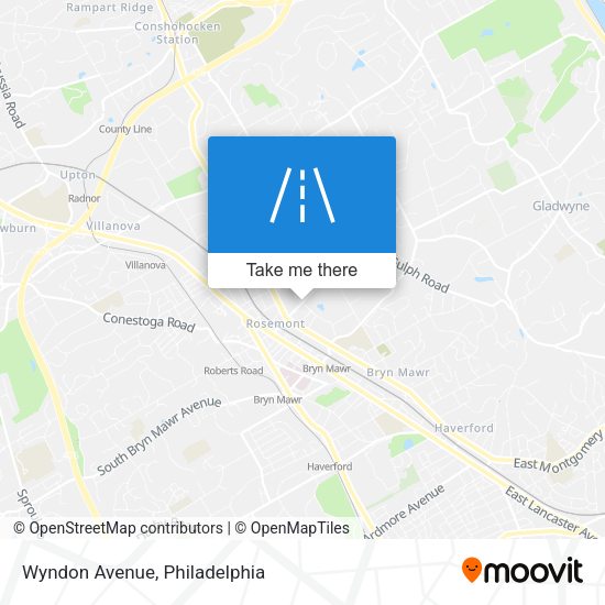 Mapa de Wyndon Avenue