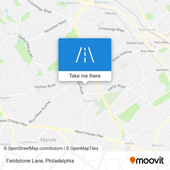 Mapa de Fieldstone Lane