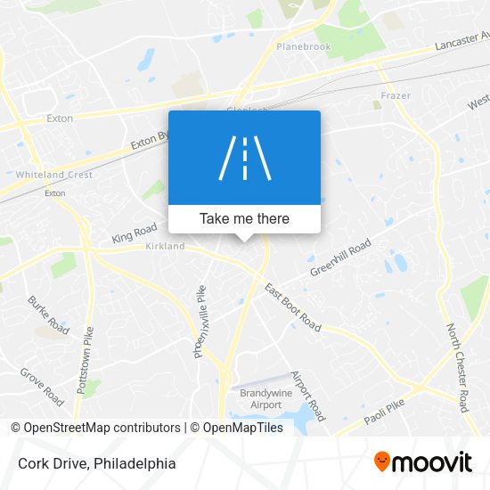 Mapa de Cork Drive