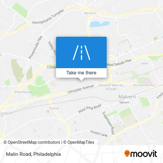 Malin Road map