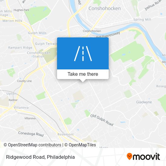 Mapa de Ridgewood Road