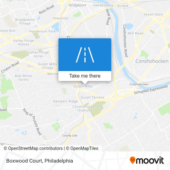 Boxwood Court map