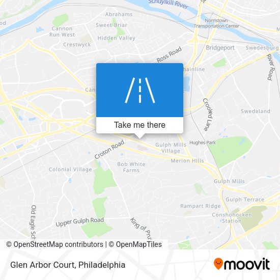 Mapa de Glen Arbor Court
