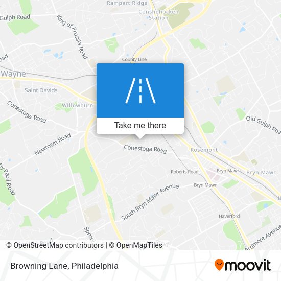 Browning Lane map