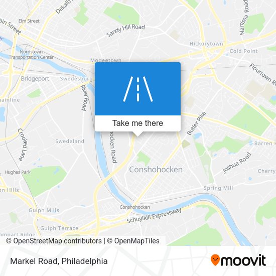Mapa de Markel Road