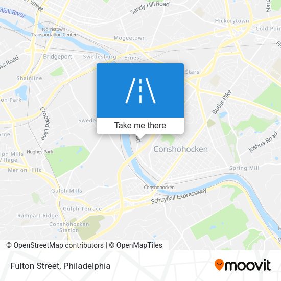 Mapa de Fulton Street
