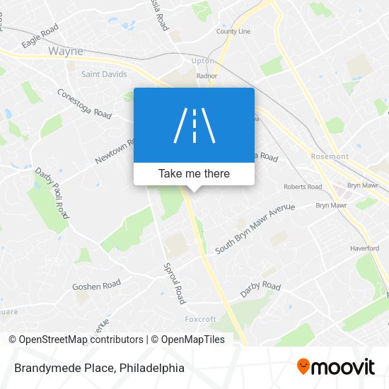 Mapa de Brandymede Place