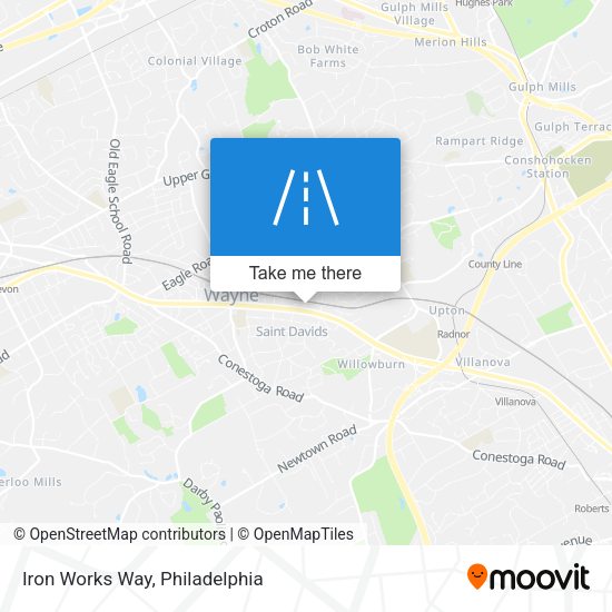 Mapa de Iron Works Way