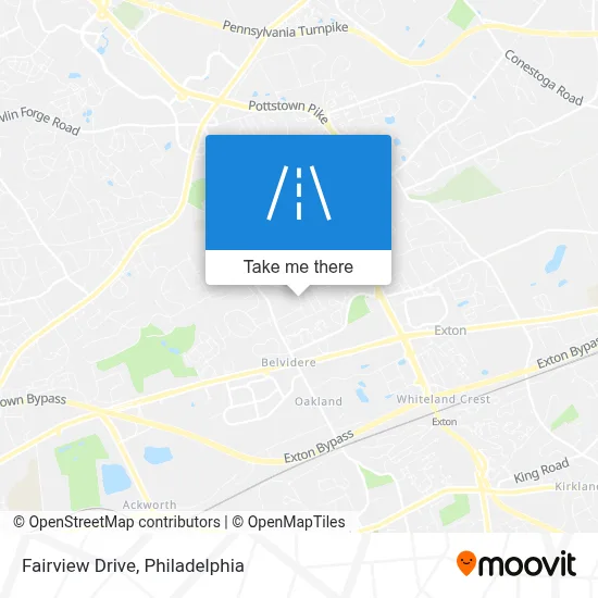Fairview Drive map