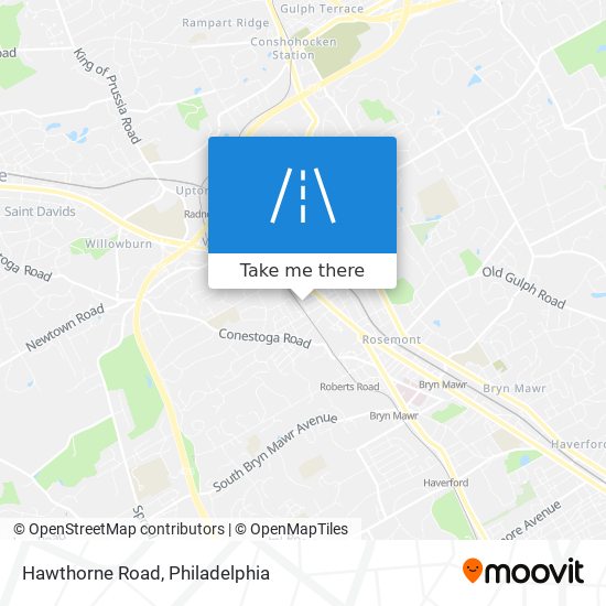 Mapa de Hawthorne Road