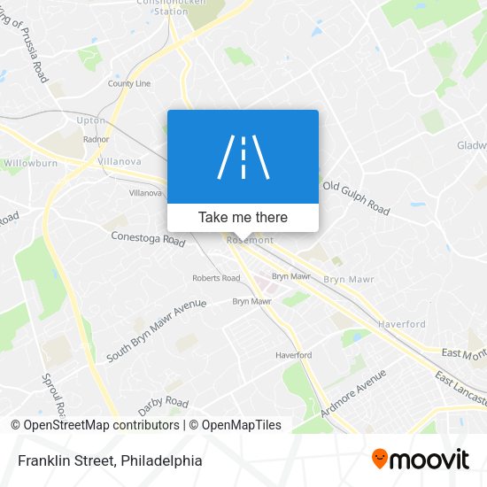 Franklin Street map