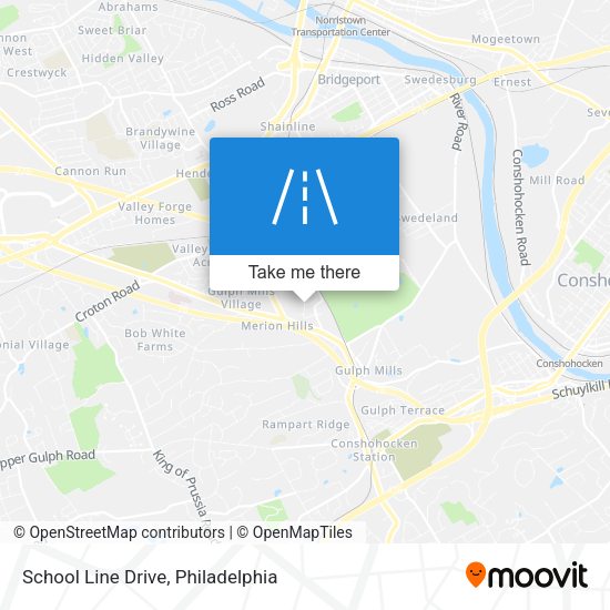 Mapa de School Line Drive