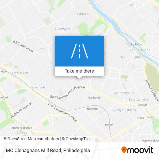 Mapa de MC Clenaghans Mill Road