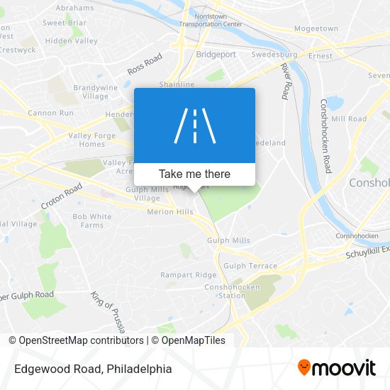 Mapa de Edgewood Road