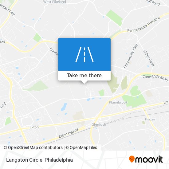Mapa de Langston Circle