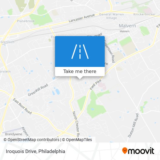 Iroquois Drive map