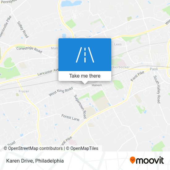 Mapa de Karen Drive