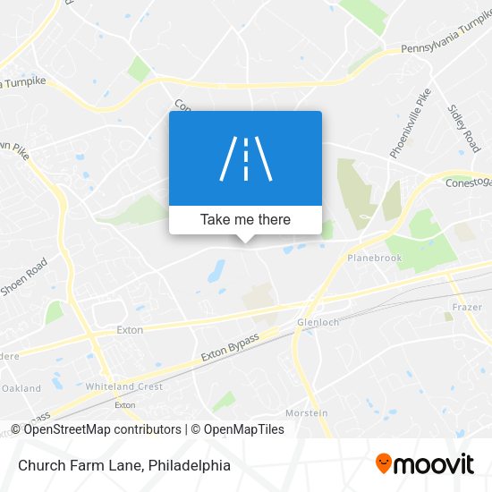 Mapa de Church Farm Lane
