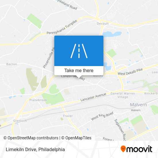 Mapa de Limekiln Drive