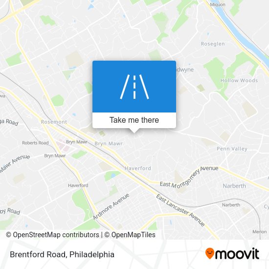 Brentford Road map