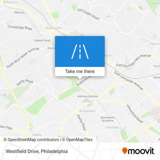 Mapa de Westfield Drive