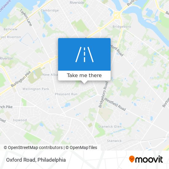 Mapa de Oxford Road
