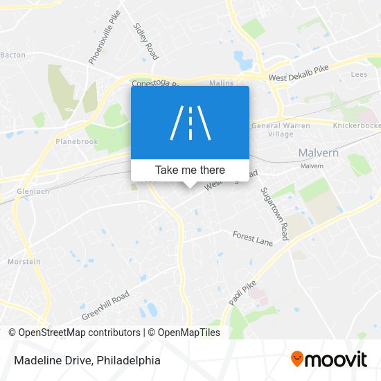 Mapa de Madeline Drive