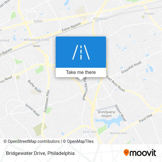 Mapa de Bridgewater Drive