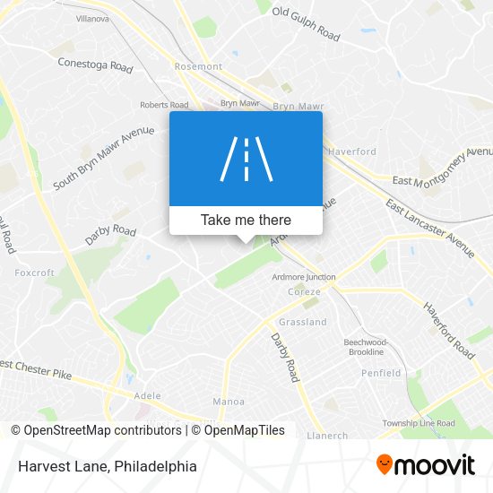 Mapa de Harvest Lane