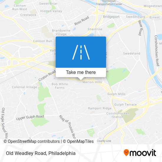 Mapa de Old Weadley Road