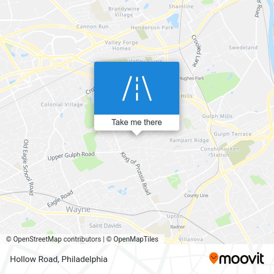 Mapa de Hollow Road