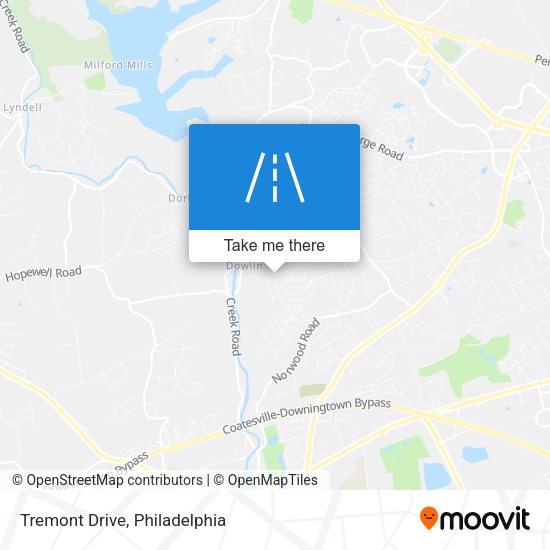 Mapa de Tremont Drive