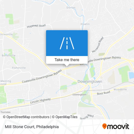 Mapa de Mill Stone Court