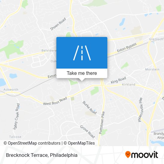 Mapa de Brecknock Terrace