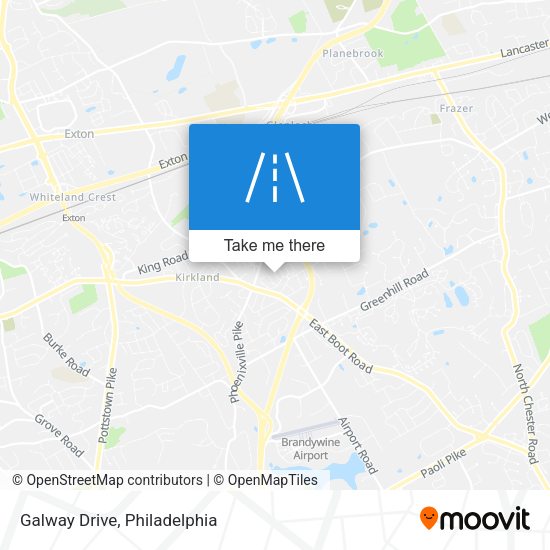Mapa de Galway Drive