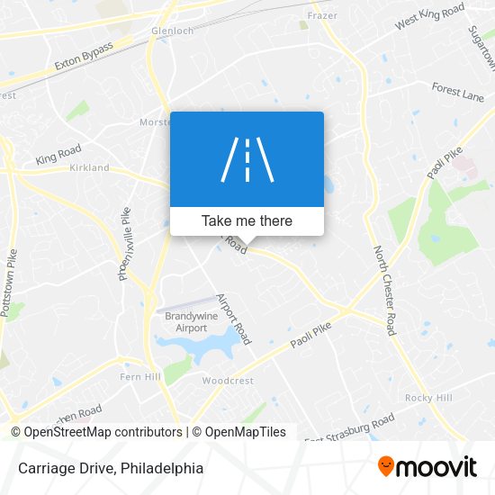 Mapa de Carriage Drive