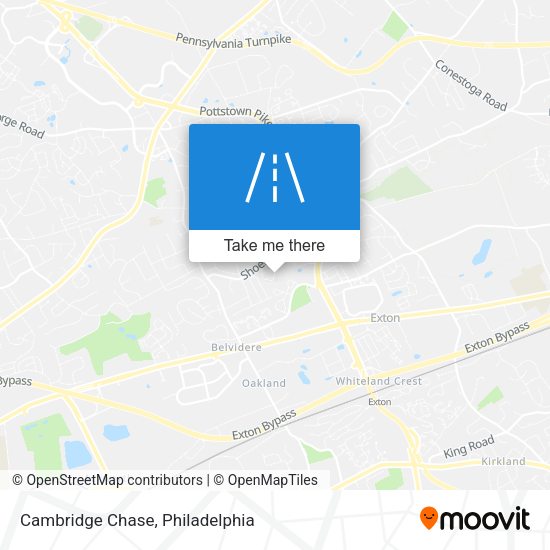 Cambridge Chase map