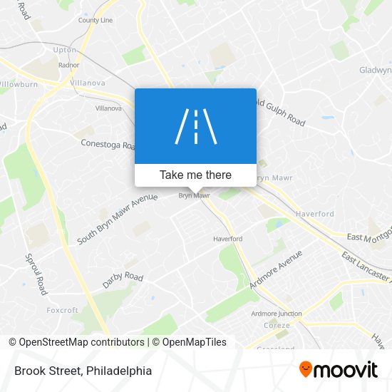 Mapa de Brook Street