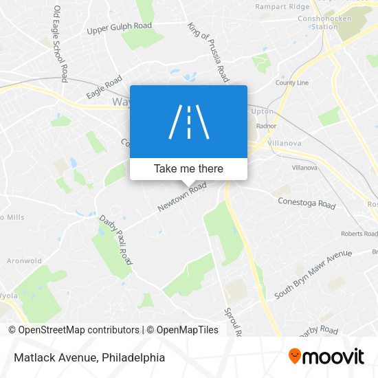 Matlack Avenue map