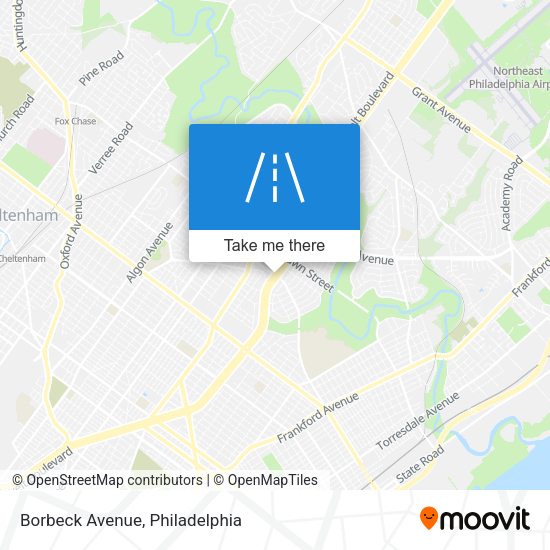 Borbeck Avenue map