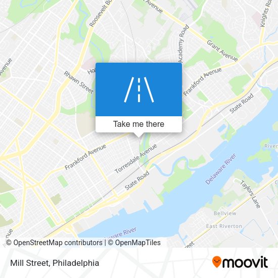 Mapa de Mill Street