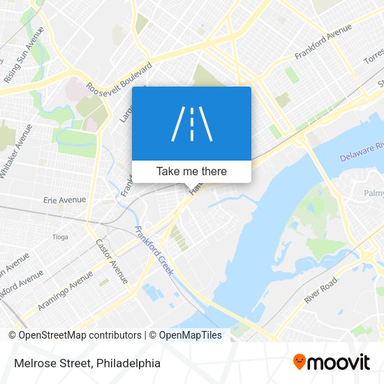 Mapa de Melrose Street