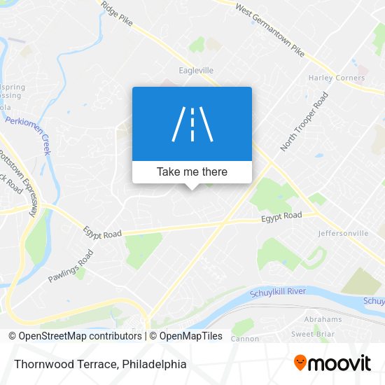 Thornwood Terrace map