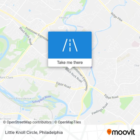 Little Knoll Circle map