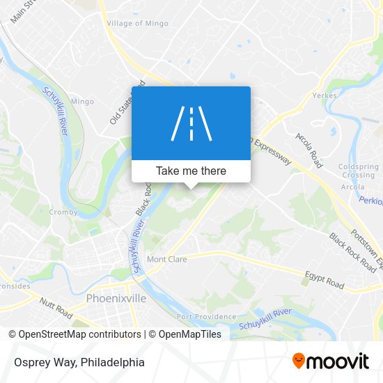 Mapa de Osprey Way