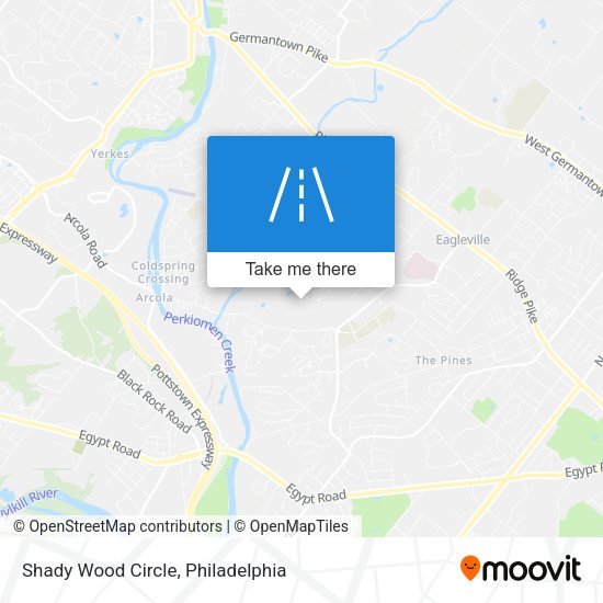 Mapa de Shady Wood Circle