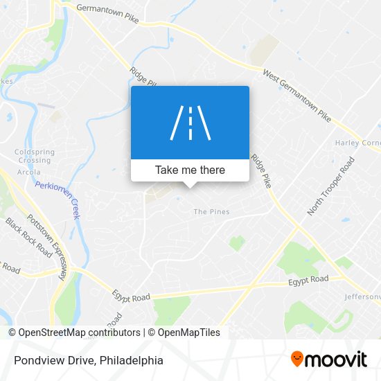 Mapa de Pondview Drive