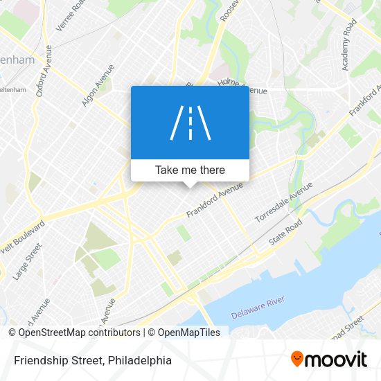 Friendship Street map
