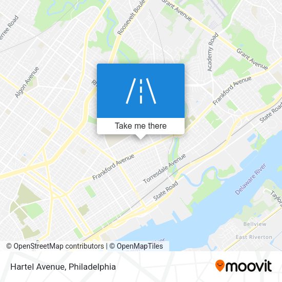 Mapa de Hartel Avenue