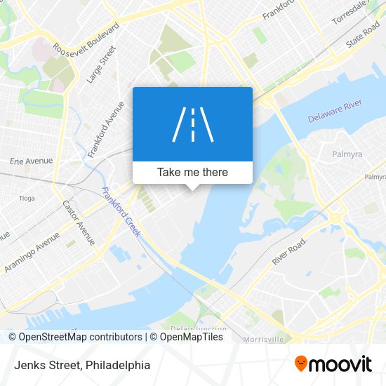 Mapa de Jenks Street